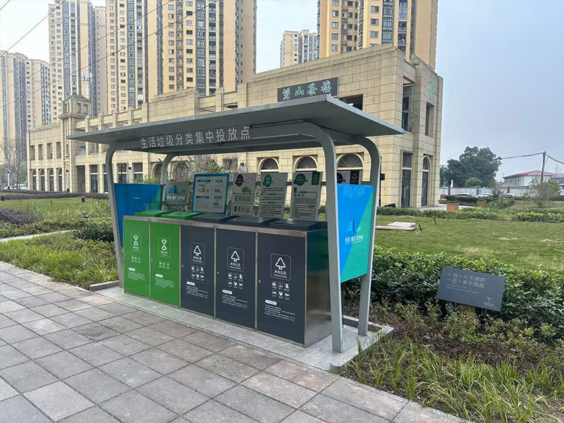 四川垃圾亭小区分类亭安装施工